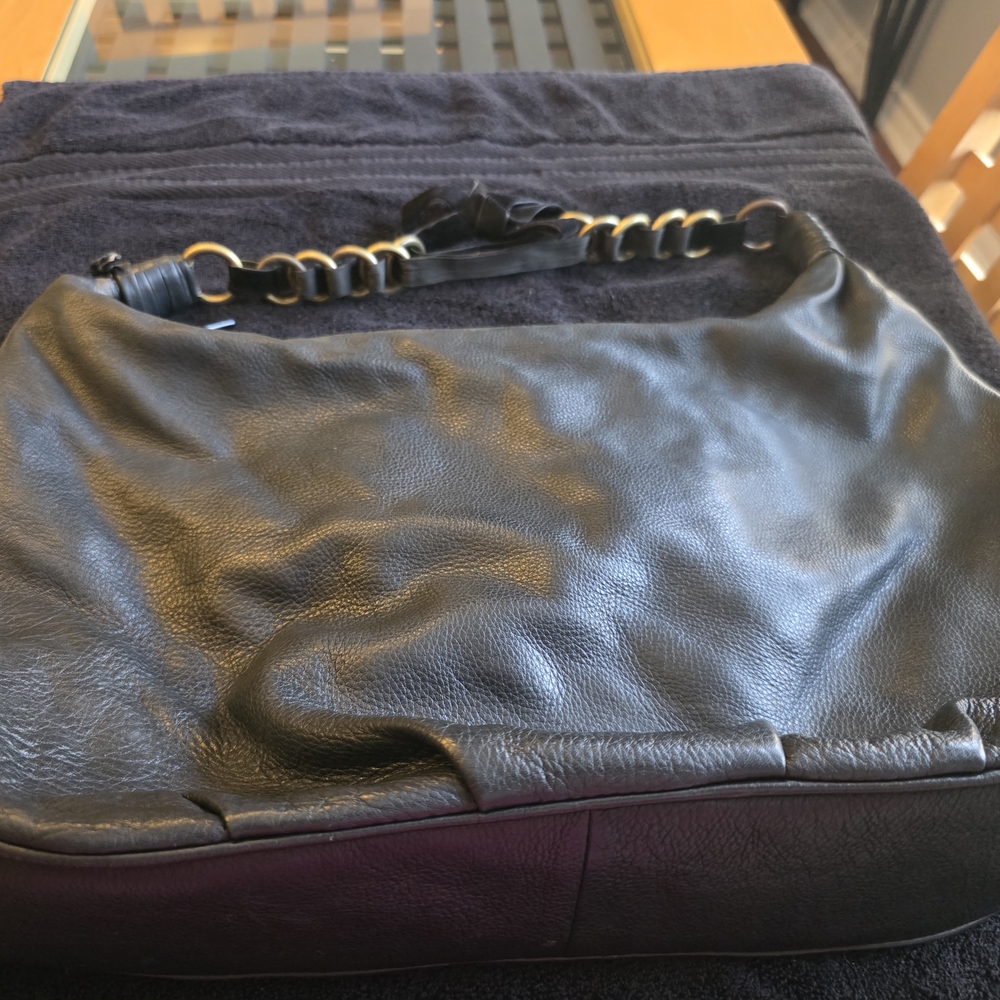 Sigrid Olsen Black and Olive Patterned Belt Bag